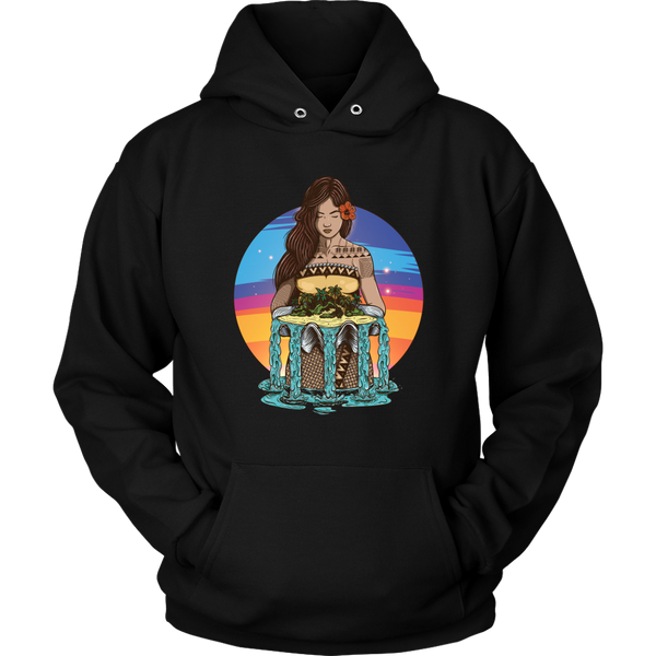 Neon Island Woman Hoodie