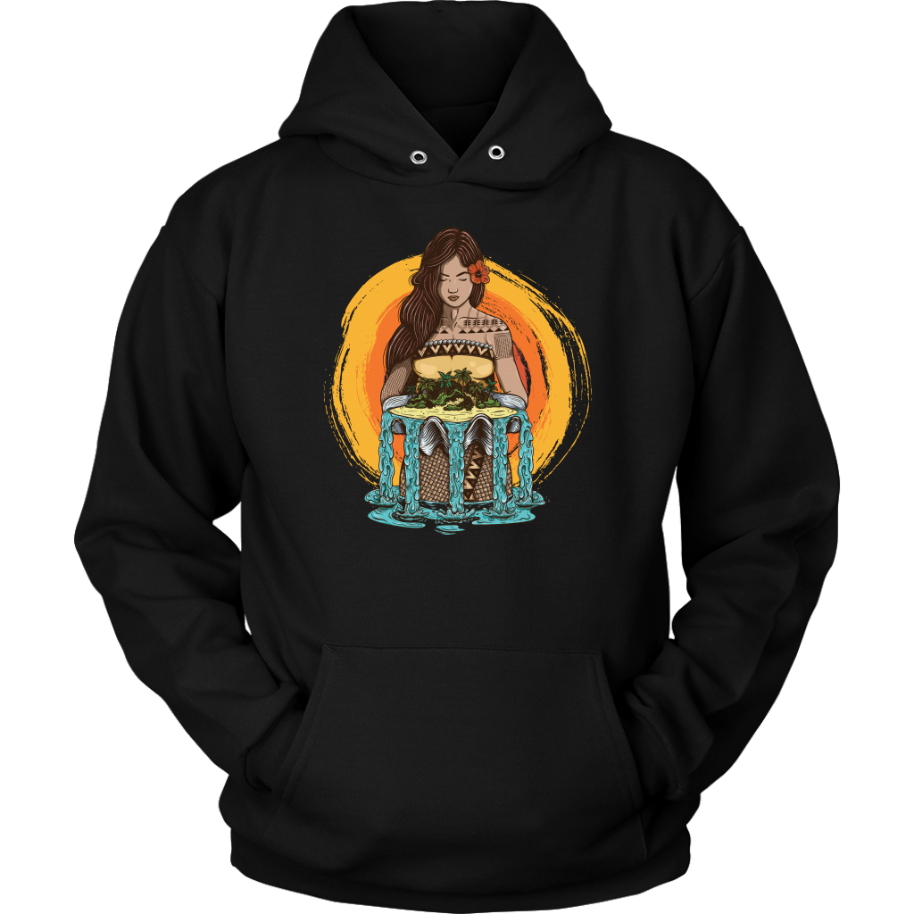 Island Woman Sunset Hoodie