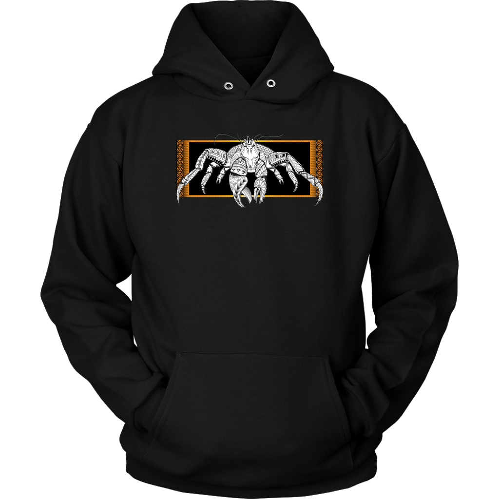Coconut Crab Tribal Hoodie