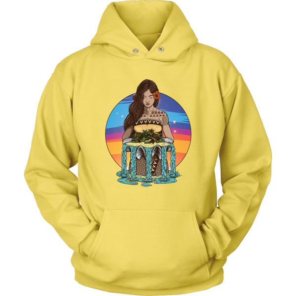 Neon Island Woman Hoodie