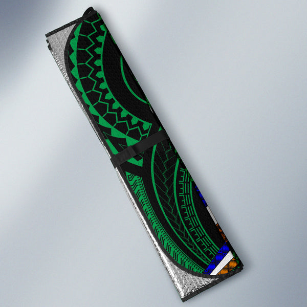 Kwajalein Flag Auto SunShade